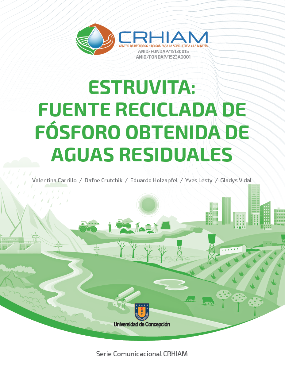 Serie Comunicacional CRHIAM: Estruvita, fuente reciclada de fósforo obtenida de aguas residuales