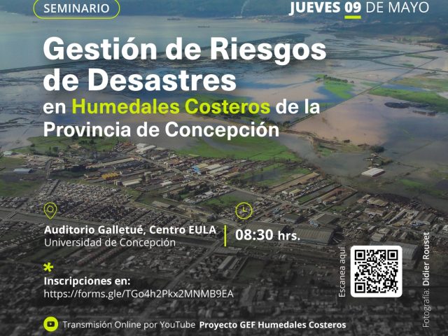 Seminario: Gestión de Riesgos de Desastres en Humedales Costeros de la Provincia de Concepción