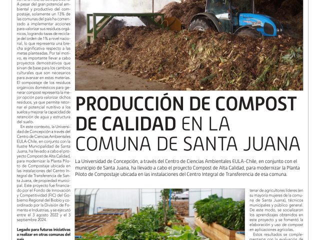 PRODUCCIÓN DE COMPOST DE CALIDAD EN LA COMUNA DE SANTA JUANA