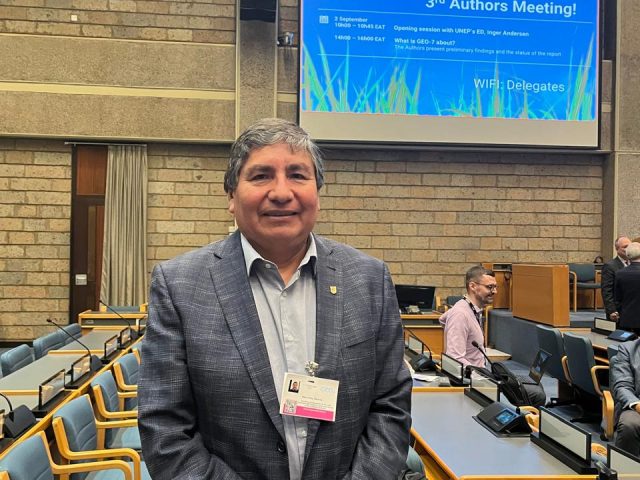 Director del Centro EULA, Dr. Ricardo Barra, participa en la reunión del Informe GEO7 en Nairobi, Kenia, en la Sede Central del Programa de Naciones Unidas para el Medio Ambiente