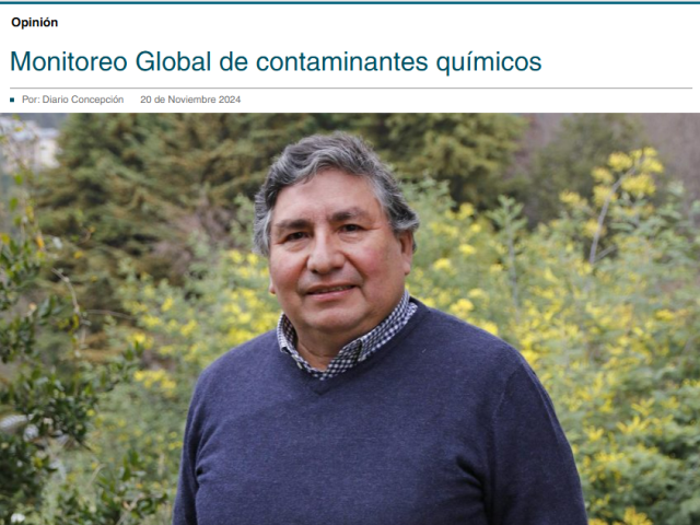 Opinión: Monitoreo Global de contaminantes químicos