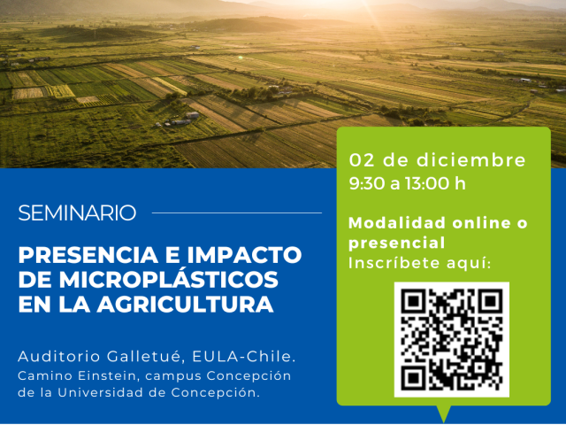 Seminario «Presencia e Impacto de Microplásticos en la Agricultura»