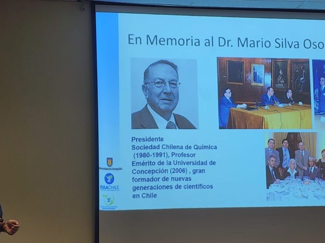 Director del Centro EULA Chile dictó la conferencia Plenaria en el XVI Encuentro de Química Analítica y Ambiental